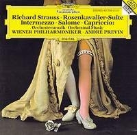 Richard Strauss Rosenkavalier Suite Intermezzo Salome Capriccio Andre Previn артикул 8603b.